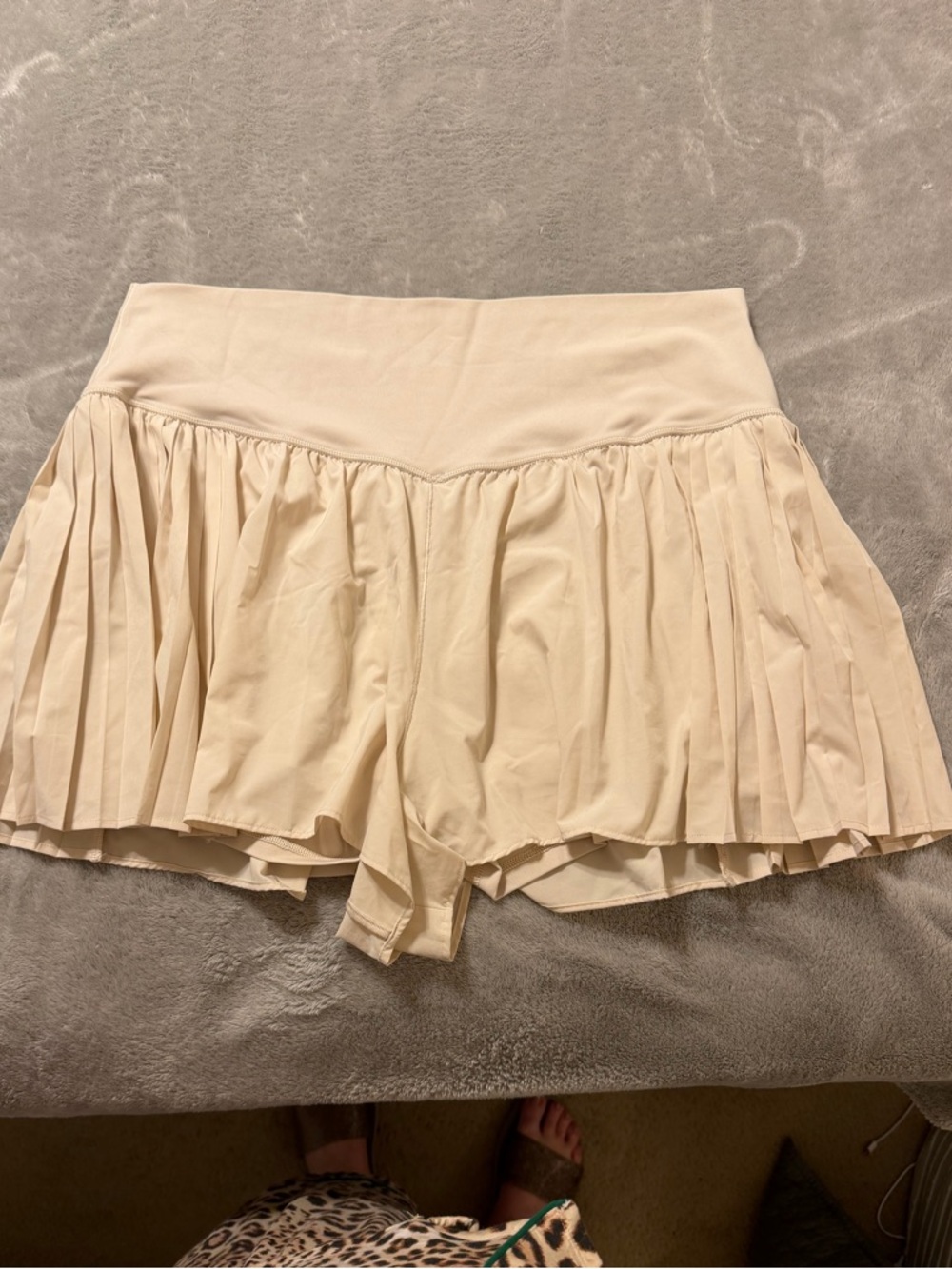 OFFLINE By Aerie Real Me Pleated Flowy Short